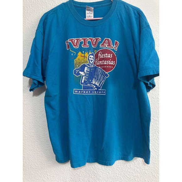 Gildan Other - VTG Viva Fiestas Fantasias Market Square San Antonio XL T-Shirt Event